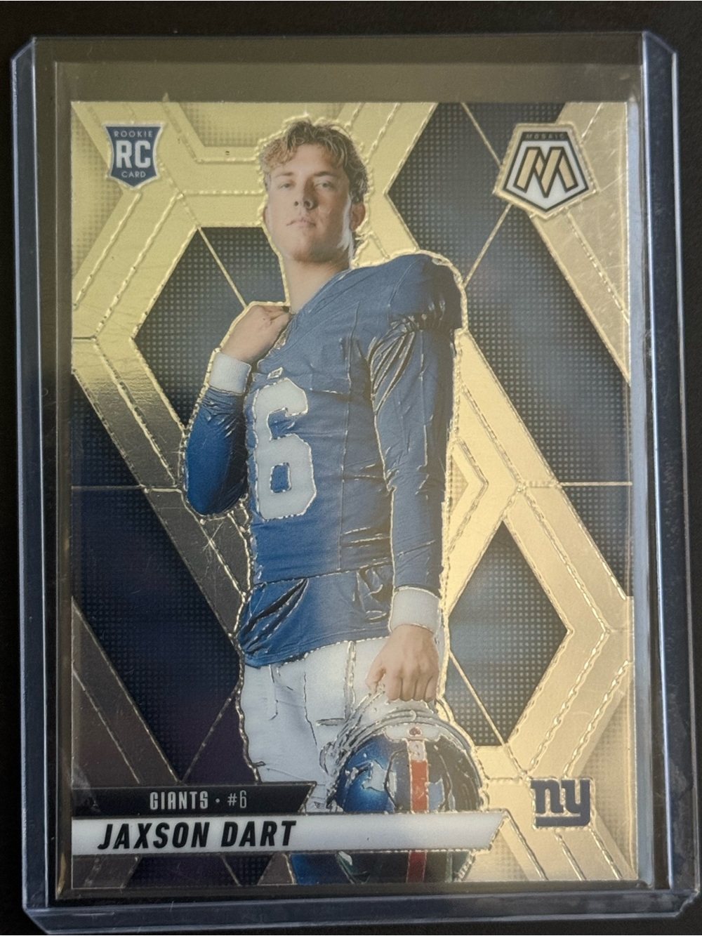 2025 Panini Mosaic ~ Jaxon Dart #288 RC ~ Image Variation ~ New York Giants